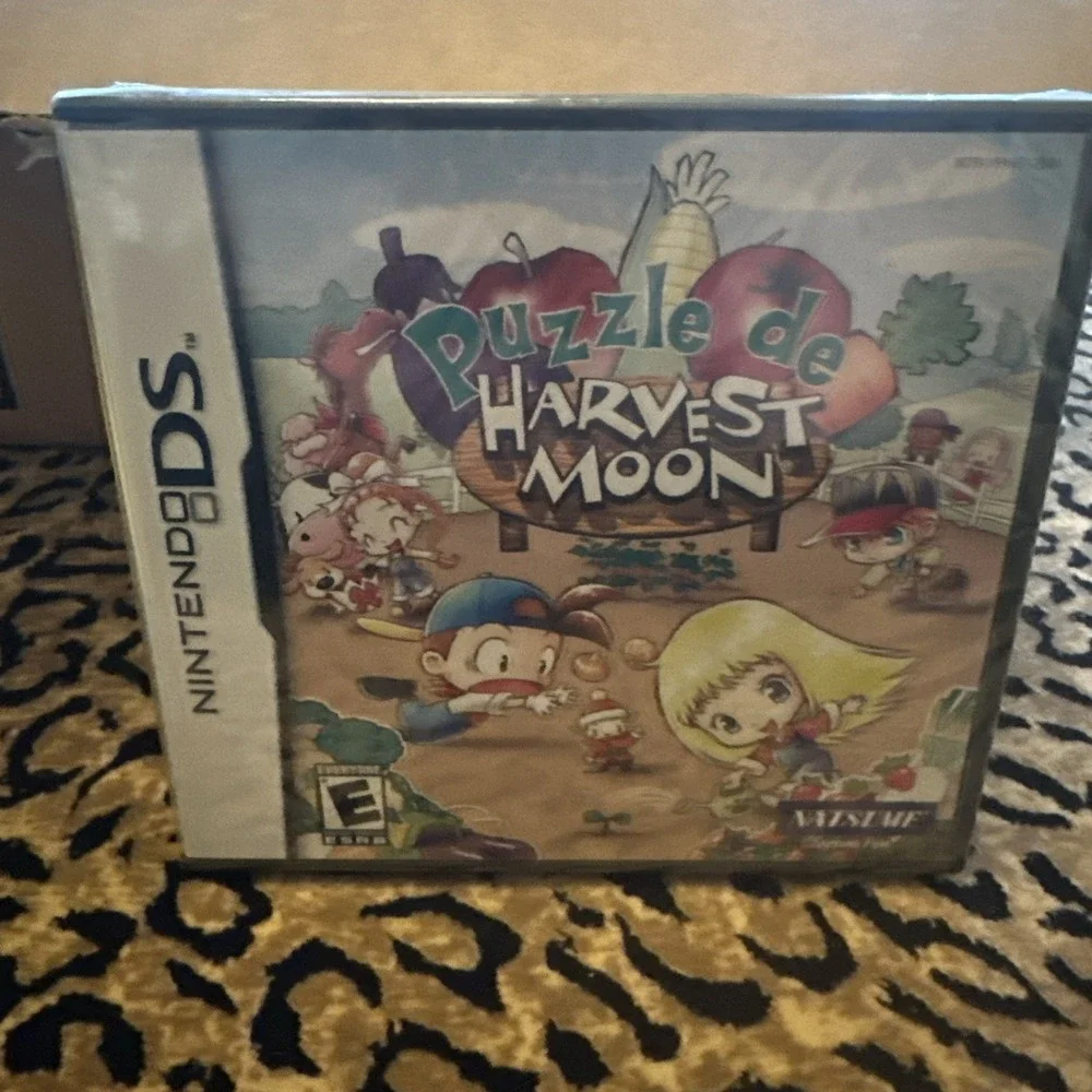 Puzzle de Harvest Moon Nintendo DS 2007 Natsume E Rating New 719593100034